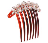 ARTIBETTER Peigne à Cheveux Décoratif en Perles et Strass, Accessoire de Coiffure Traditionnel Chinois pour Mariée et Cérémonie, Compatible Coiffure Hanfu, Élégance Féminine pour Mariage