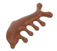 Artibetter Peigne de Massage en Bois Forme Os à Cinq Doigts pour Massage du Cuir Chevelu Surface Lisse, Outil Pratique Famille Voyages