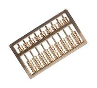 Artibetter Pendentif Abacus Laiton Vintage pour Porte Clés Décoration Bureau et Accessoire Diy Ornement Suspendu Multifonctionnel et Portable