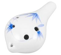 Artibetter Petit Ocarina en Céramique à Six Trous, Tonalité Do Alto,