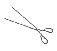 ARTIBETTER Pince à Feu Robuste Fer Extra Longue Pince Multi-usages pour Cheminée Barbecue et Feu de Camp Préhenseur Charbon et Outil Pratique pour Manipulation Sécurisée