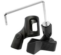 Artibetter Pince pour Microphone de Saxophone en Métal Léger et Résistant, Support Micro Pratique pour Pied de Microphone, Clip Porte-micro Solide pour Usage Scène et Répétition