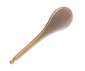 ARTIBETTER Planche Gua Sha en Corne de Yak pour Massage Visage et Cou Portable, Outil de Soins Peau Solide et Pratique pour Auto-Massage