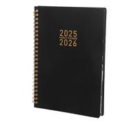 ARTIBETTER Planner Agenda Hebdomadaire et Minimaliste Anglais Carnet de et Objectifs avec Reliure Double Format Portable et Papier Épais