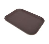 Artibetter Plateau Anti-dérapant en Marron, Multi-usage et Élégant, pour Café, Hôtel ou Buffet, Plateau Coulissant Pratique et Résistant