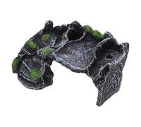 ARTIBETTER Plateforme Flottante pour Tortues Aquatiques en Résine Petite Taille Rampe D’Accès Douce Espace de Repos et Abri Discret pour Aquarium Décoration Réaliste et Solide Favorisant