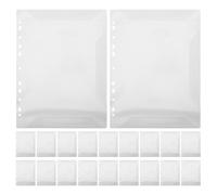 ARTIBETTER Pochettes pour classeur de partitions A4, 20pcs, double face, résistantes déchirure, rangement feuille pour pianistes, stockage pour performance et pratique