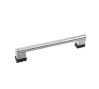 Artibetter Poignée de Porte Facile à Nettoyer en Acier Inoxydable Compatible Vitrine Réfrigérée Résistante à l'usure pour Congélateur Coffre Cuisine Commerciale