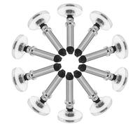 ARTIBETTER Pointes de Stylet à Disque Transparent 35 Pièces Embouts Universels Rotatifs 360° en Silicone pour Écrans Tactiles Capacitifs Compatibles Tablettes Téléphones et Appareils