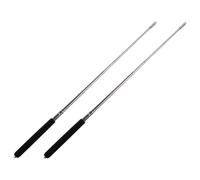 Artibetter Pointeur Télescopique en Acier Inoxydable 2 Pièces Extensible Précis Antireflet pour Tableau Blanc Salle De Classe Enseignants