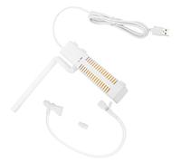 Artibetter Pompe à Eau Immergée Résistante à L'usure Plastique Blanc Multifonction Silencieuse et Pratique pour Aquarium et Bassin pour Fontaines et Circulation