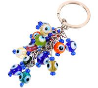 Artibetter Porte-clés Œil Maléfique Décoration De à Main Et à Accessoire Pratique Pour Clés Et Bijoux Artisanat Élégant