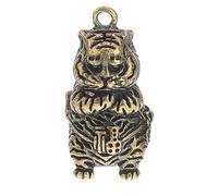 Artibetter Porte-clés Pendentif Tigre En Cuivre Mini, Accessoire Léger Pour Clés Et Paquet, Coloris Cuivre, Design Créatif, Décoration Suspendue Polyvalente, Présent Pratique Pour Tout Âge