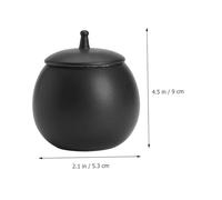 Artibetter Pot Céramique Vintage Hermétique pour Rangement de Thé et Aliments Petit Bocal Décoratif Polyvalent pour Cuisine et Maison Protection Humidité