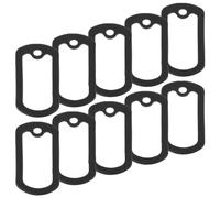Artibetter Protective Silicone Covers for Dog Tags 10pcs Noise Dampening Lightweight for Daily Life