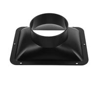 Artibetter Raccord de Ventilation en Métal à Base Carrée 100 pour Système de Ventilation, Connecteur de Conduit pour Hotte Cuisine, Accessoire de Dépoussiérage, Sortie D’air, 1 Pièce,