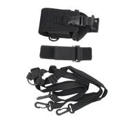 Artibetter Radio Holder Set avec Harnais Élastique Ajustable pour Extérieur Protection Antichoc Support pour Microphone Amovible Convient Aux Pompiers et Activités de Plein Air