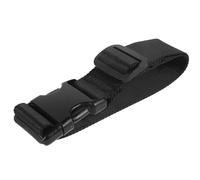 Artibetter Rallonge de Sangle de Paquet Bandoulière Réglable en Polyester Noir Extension de Ceinture pour Paquet à Dos Accessoire Unisexe Résistant