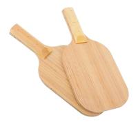 Artibetter Raquette de Tennis de Table Beige pour Aveugles en Bois Prise Ergonomique, Rebond Haute Sensibilité, pour Compétitions et Éducation Sportive