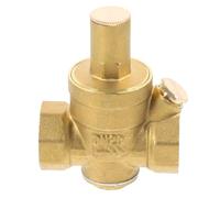 Artibetter Régulateur De Pression D'eau Réglable En Laiton Dn20 Soupape De Surpression Clapet Anti-retour, Adapté Pour Système D'eau Domestique Et Irrigation,