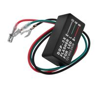 ARTIBETTER Relais Clignotant en Plastique pour Moto Module LED Dop-3x Contrôleur de Flash Noir Installation Facile pour Indicateurs de Direction Moto