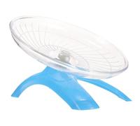 Artibetter Roue de Hamster Silencieuse Exercice sans Bruit Jouet Interactif en Plastique pour Petits Animaux Adapté aux Hamsters et Gerbilles