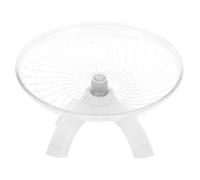 ARTIBETTER Roue Hamster Silencieuse Forme de Soucoupe Exercice Stable pour Petits Animaux Lapins Gerbilles Souris et Échidnés Roue de Fitness sans Bruit