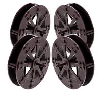 Artibetter Roues à Eau de Jardin 4 Pcs en Plastique Marron Éducatif Montessori pour Garçon et Filles, Cascade Décorative Apaisante, Accessoires Fontaine Extérieure pour Bureau et Aquarium