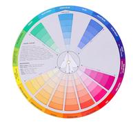 ARTIBETTER Roulette Couleurs Outil Mélange Couleur Guide Apprentissage Teinte Nuance pour Art Ongles et Mixage Pigments