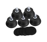 Artibetter roulettes De Remplacement Fixes pour Pieds De Chaise De Bureau - Patins pour Tabouret De Bureau Pivotant