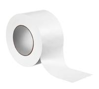 Artibetter Ruban Adhésif en Toile Blanc 80mm 50m pour Fenêtre | Couverture Large, Usage Solide, Polyéthylène et Fibre Synthétique, Application Facile, Extérieur