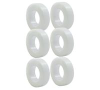 Artibetter Ruban Adhésif Transparent Pe Invisible et Respirant pour Paupières, 6 Rouleaux de 1,25 Cm X 900 Cm, pour Maquillage Quotidien et Soins des Plaies