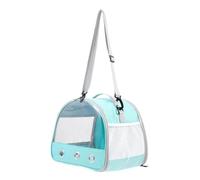 Artibetter Sacoche en Polyester Vert Bandoulière, pour Voyage et Promenade de Transport Portable Respirante pour Petits Animaux de Cochons d'Inde et Hamsters