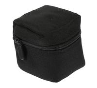 Artibetter Sacoche pour Objectif Photo Rembourrée Fermeture Éclair, Compacte Et Antichoc, Étui De Protection Portable pour Objectifs DSLR, pour Voyages Et Photographie en Extérieur, Couleur Noire