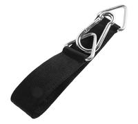 Artibetter Sangle Suspendre Noire 50 Cm pour Balançoire et Hamac Extérieur, Fixation Robuste Multifonction, Câble de Poulie Corde Résistante, Accessoire Suspendu Polyvalent pour Jardin