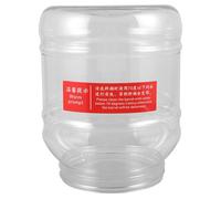 ARTIBETTER Seau à Glace 3L en Plastique pour Machine à Glace Pilée, Réservoir Multifonction pour Préparation de Glaçons et Stockage de Boissons en Bar