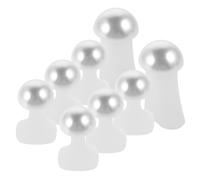 ARTIBETTER Séparateurs D'orteils Lavables en Silicone Blanc 24 Pièces Séparation Précise des Orteils, Outil Élégant et Réutilisable pour Pédicure et Nail Art