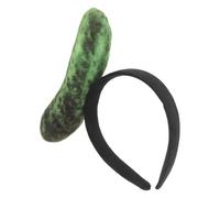 Artibetter Serrage-tête en Peluche Vert de Concombre, Confortable et Original, pour Halloween, Noël et Fêtes Costumées Style Fantaisie et Naturel