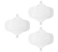 ARTIBETTER Serviettes Hygiéniques Réutilisables et Bouton Caché Lot de 3 18 Cm en en Dégradation Naturelle pour Usage Nocturne