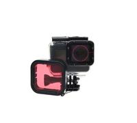 Artibetter Set de 3 Filtres Étanches de Protection D'objectif pour Caméra d'action, Coque Abs avec Revêtement Anti-reflet et Anti-Rayures, Plongée sous-Marine