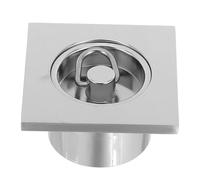 ARTIBETTER Siphon Acier Inoxydable 6,3 X 4,4 X 3,3 Cm, Grille D’évacuation Anti-obstruction Récupérateur de Cheveux, Drain de Sol pour Salle de Bain, Balcon Cuisine, Filtre de Vidange Solide