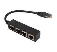 Artibetter Slot Ethernet Network Splitter Adaptateur De Répartition pour Réseau LAN Prise Charge De Femelles pour Bureau Et Maison