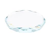 Artibetter Socle En Verre Transparent Pour Artisanat - Base D'Affichage Élégante Pour Décorations Et Figurines - Idéal Pour Maison Et Fêtes