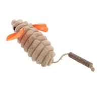 Artibetter Souris Élastique Actinidia Herbe Polygama Chat avec Corde à Fausse et en Peluche Coton, Léger et Stimulant Activité Physique pour Chaton Intérieur