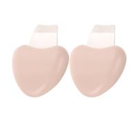 Artibetter Spatule Exfoliante Visage en Acier Inoxydable Forme Cœur 2pcs, Outil Extraction Points Noirs et Comédons, Lifting et Nettoyage Profond pour Femmes