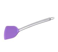 Artibetter Spatule Silicone Antiadhésive et Flexible Résistante à Haute Température Manche en Acier Inoxydable Cuisine Préparation de Cookies