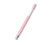 Artibetter Stylet Capacitif Double Tête en Métal pour Téléphone Et Tablette, Utilisation, Précision Disque Transparent, Portable Et Léger, Or Rose, pour Dessin Et Prise De Notes Tactile