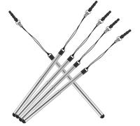 Artibetter Stylets Tactiles pour Tablettes et Smartphones Capacitif Argenté 5pcs Lanière, Dessin Fluide et Haute Précision pour Écran Tactile