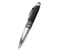 ARTIBETTER Stylo À Bille Tactile Noir pour Stylos À Pointe Fine Stylet Numérique À Pointe Fine pour Écran Stylo LED avec Pointe Lumineuse en Métal