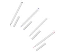 Artibetter Stylo Marqueur pour Tatouage Sourcils 4 Pcs en Plastique Blanc, Étanche et Sûr, pour Salon de Tatouage et Artistes Débutants
